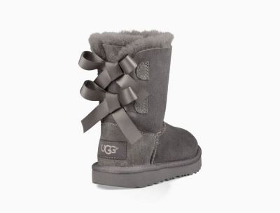 UGG Bailey Bow II Big Kids Boots Grey - AU 934FO